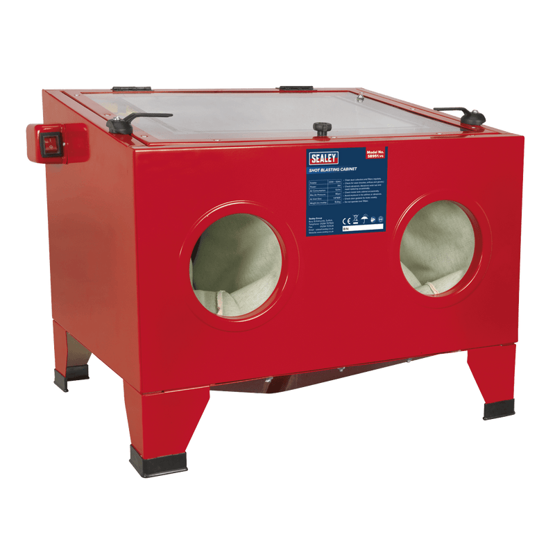 Sealey Shot Blasting Shot Blasting Cabinet with Gun-SB951 5054511979312 SB951 - Buy Direct from Spare and Square