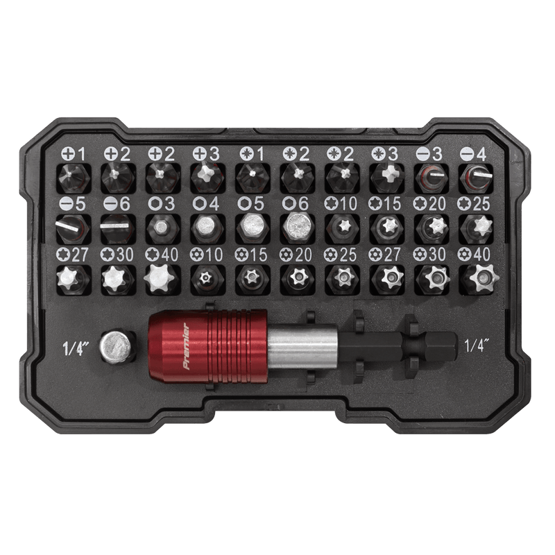 Sealey Socket & Bit Sets 32pc Colour-Coded Bit Set-AK2110 5054630189081 AK2110 - Buy Direct from Spare and Square