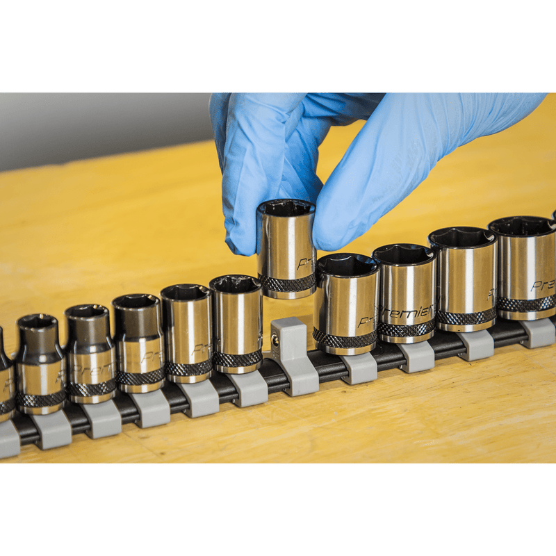 Sealey Socket Sets 12pc 3/8"Sq Drive Socket Set - Black Series-AK7992 5054630055461 AK7992 - Buy Direct from Spare and Square