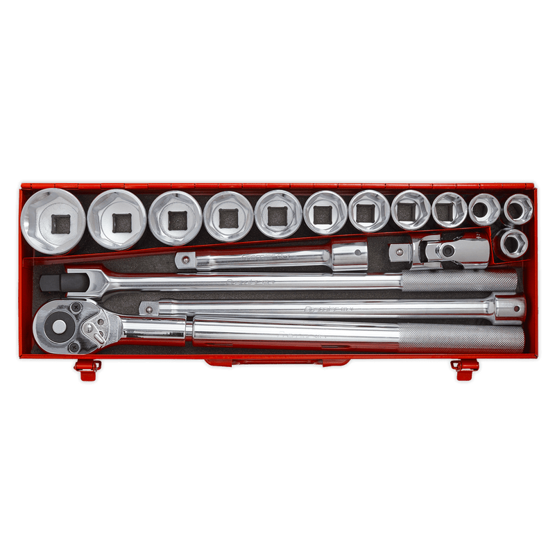 Sealey Socket Sets 17pc 3/4"Sq Drive Socket Set-AK2597 5051747784178 AK2597 - Buy Direct from Spare and Square