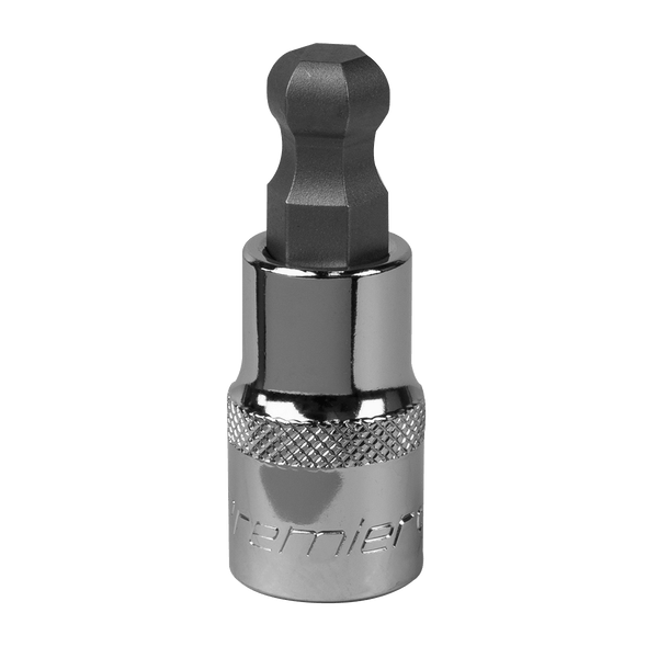 Sealey Sockets Individual 12mm 1/2"Sq Drive Ball-End Hex Socket Bit-SBBH010 5054511780307 SBBH010 - Buy Direct from Spare and Square