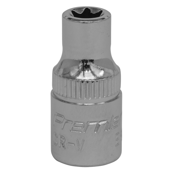 Sealey Sockets Individual E6 1/4"Sq Drive TRX-Star* Socket-SET003 5054511780604 SET003 - Buy Direct from Spare and Square