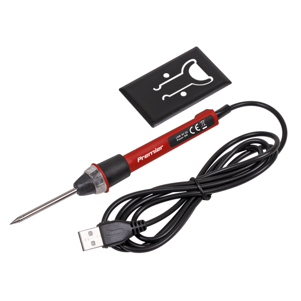 Sealey Soldering & Heating 8W USB Soldering Iron-SDL12 5054511798159 SDL12 - Buy Direct from Spare and Square