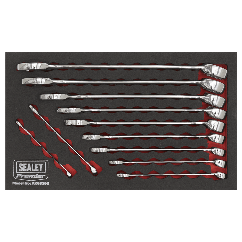 Sealey Spanners 11pc Combination Spanner Set - Imperial-AK63266 5054630127977 AK63266 - Buy Direct from Spare and Square