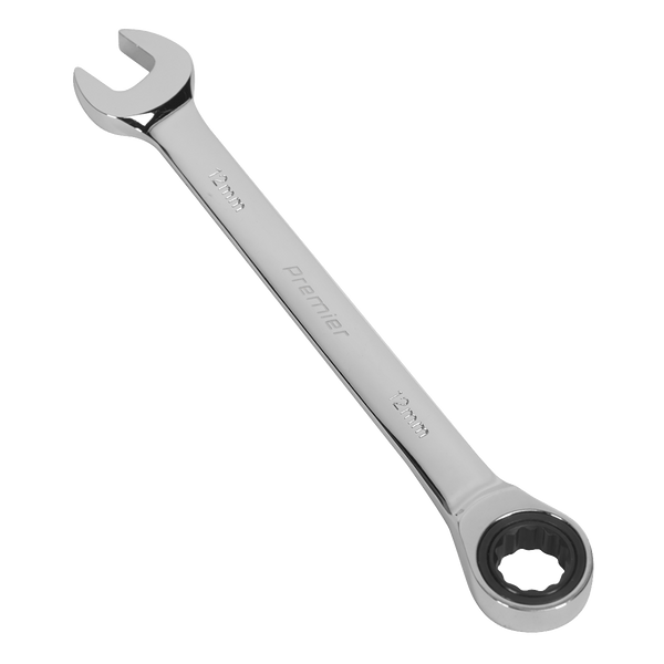 Sealey Spanners 12mm Ratchet Combination Spanner-RCW12 5024209038607 RCW12 - Buy Direct from Spare and Square