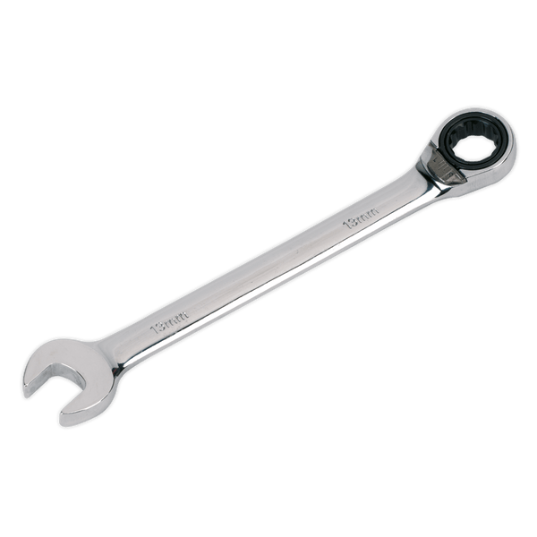 Sealey Spanners 13mm Reversible Ratchet Combination Spanner-RRCW13 5024209548090 RRCW13 - Buy Direct from Spare and Square