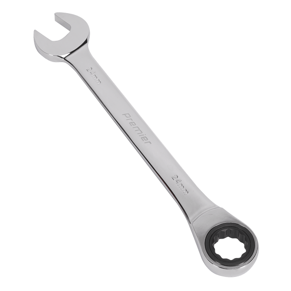 Sealey Spanners 24mm Ratchet Combination Spanner-RCW24 5024209038706 RCW24 - Buy Direct from Spare and Square