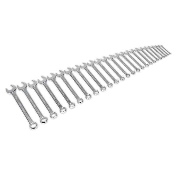 Sealey Spanners 25pc Jumbo Combination Spanner Set-S0401 5024209686105 S0401 - Buy Direct from Spare and Square