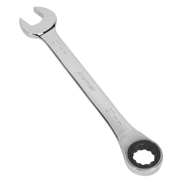 Sealey Spanners 27mm Ratchet Combination Spanner-RCW27 5024209952965 RCW27 - Buy Direct from Spare and Square