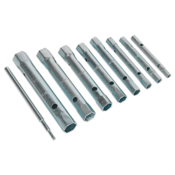 Sealey Spanners 9pc Box Spanner Set-S01053 5051747855786 S01053 - Buy Direct from Spare and Square