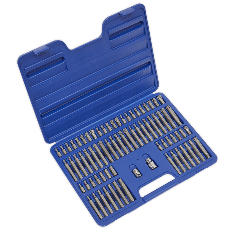 Sealey Specialised Bits & Sockets 74pc 3/8" & 1/2"Sq Drive TRX-Star*/Security TRX-Star*/Hex/Ribe/Spline Bit Set-AK21974 5024209715560 AK21974 - Buy Direct from Spare and Square