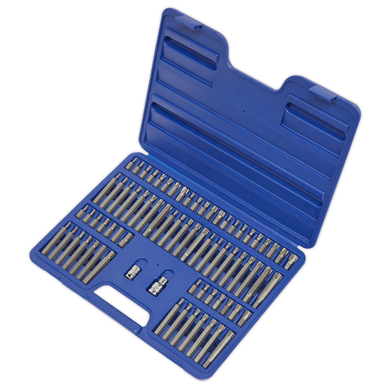 Sealey Specialised Bits & Sockets 74pc 3/8" & 1/2"Sq Drive TRX-Star*/Security TRX-Star*/Hex/Ribe/Spline Bit Set-AK21974 5024209715560 AK21974 - Buy Direct from Spare and Square