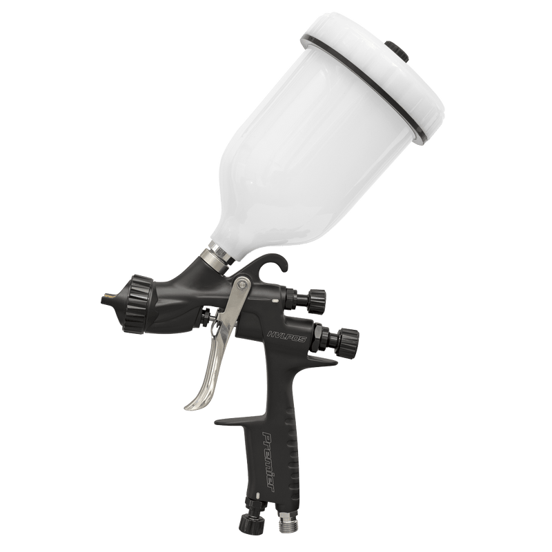 Sealey Spray Guns Professional HVLP Gravity Feed Spray Gun 1.3mm Set-Up-HVLP05 5054630260322 HVLP05 - Buy Direct from Spare and Square