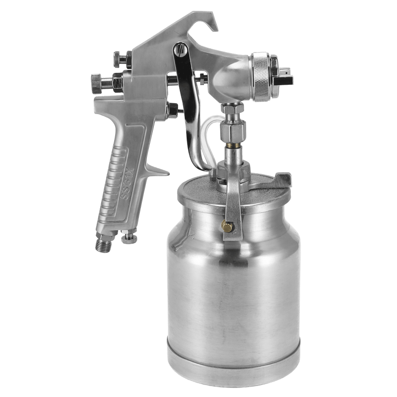 Sealey Spray Guns Workshop Series Suction Feed Spray Gun - 1.8mm Set-Up-SSG1 5024209211819 SSG1 - Buy Direct from Spare and Square