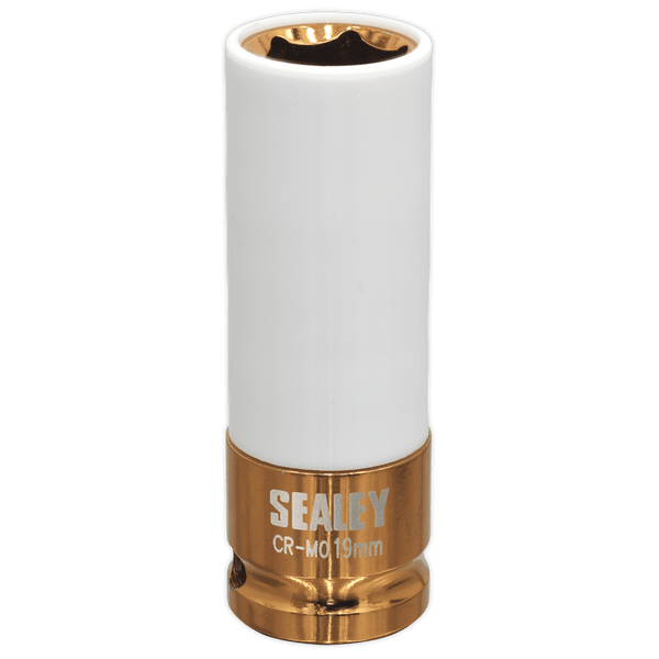 Sealey Steering, Hub & Suspension 19mm 1/2"Sq Drive Alloy Wheel Impact Socket-SX03019 5054511367324 SX03019 - Buy Direct from Spare and Square