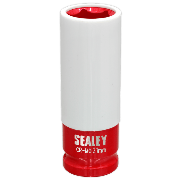 Sealey Steering, Hub & Suspension 21mm 1/2"Sq Drive Alloy Wheel Impact Socket-SX03021 5054511375640 SX03021 - Buy Direct from Spare and Square