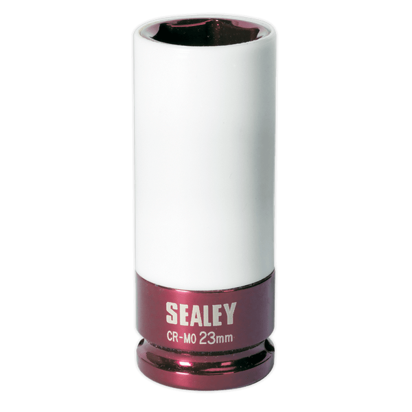 Sealey Steering, Hub & Suspension 23mm 1/2"Sq Drive Alloy Wheel Impact Socket-SX03023 5024209681209 SX03023 - Buy Direct from Spare and Square