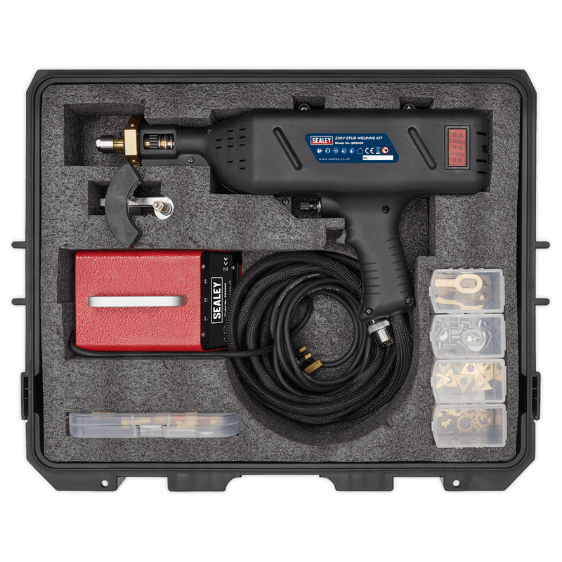 Sealey Stud Welders Stud Welding Kit-SR2000 5054511417494 SR2000 - Buy Direct from Spare and Square