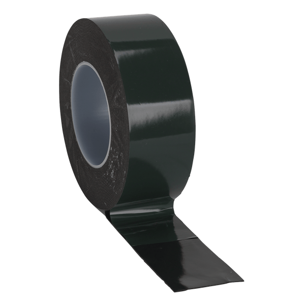 Sealey Tapes 50mm x 10m Double-Sided Adhesive Foam Tape - Green Backing-DSTG5010 5054511976168 DSTG5010 - Buy Direct from Spare and Square