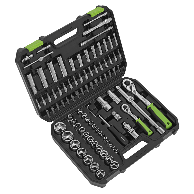 Sealey Tool Chests 6 Drawer Topchest & Rollcab Combination with Ball-Bearing Slides & 170pc Tool Kit-AP22BCOMBO 5054630271298 AP22BCOMBO - Buy Direct from Spare and Square