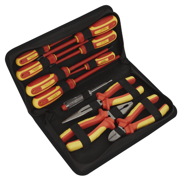 Sealey Tool Kits 11pc Electrical VDE Tool Kit-S01219 5054511806328 S01219 - Buy Direct from Spare and Square