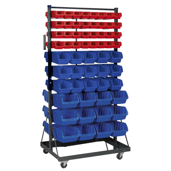 Sealey Tool Storage 118 Bin Mobile Storage System-TPS118 5051747783164 TPS118 - Buy Direct from Spare and Square