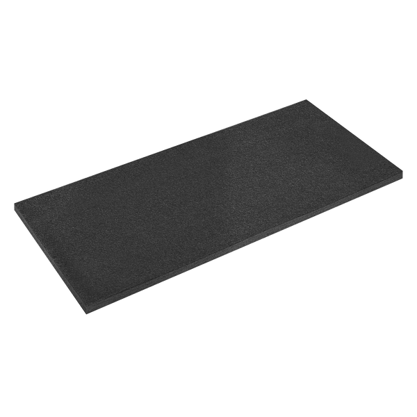 Sealey Tool Storage 1200 x 550 x 30mm Easy Peel Shadow Foam® Black/Black-SF30BK 5054630028441 SF30BK - Buy Direct from Spare and Square