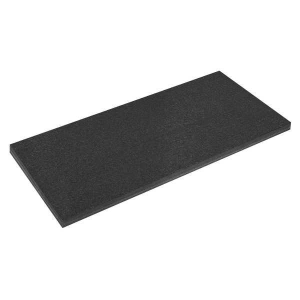 Sealey Tool Storage 1200 x 550 x 50mm Easy Peel Shadow Foam® Black/Black-SF50BK 5054630028526 SF50BK - Buy Direct from Spare and Square