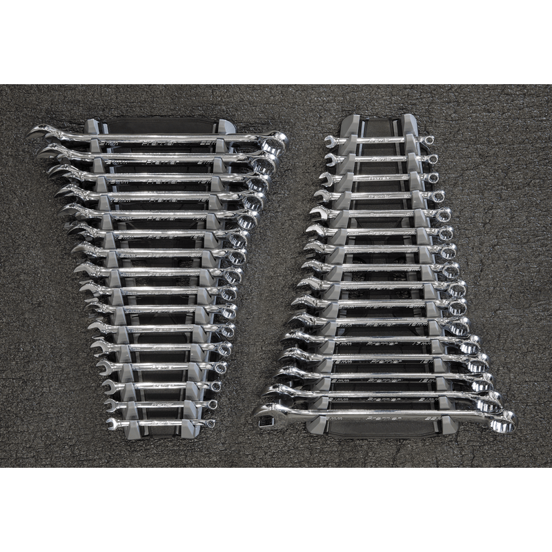 Sealey Tool Storage 16pc Reversible Spanner Rack-WR11 5054511944228 WR11 - Buy Direct from Spare and Square