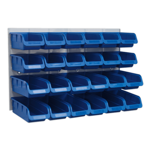 Sealey Tool Storage 24 Bin & Panel Combination-TPS131 5051747557178 TPS131 - Buy Direct from Spare and Square