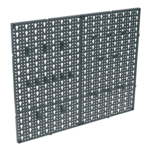 Sealey Tool Storage 2pc Composite Pegboard Set-S0765 5024209947039 S0765 - Buy Direct from Spare and Square