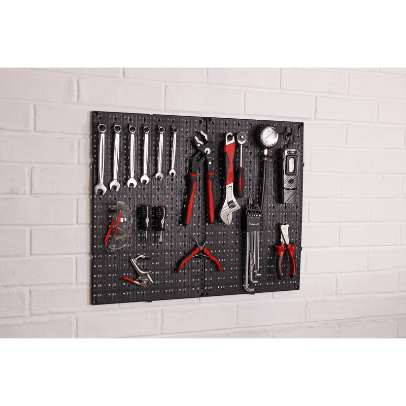 Sealey Tool Storage 2pc Composite Pegboard Set-S0765 5024209947039 S0765 - Buy Direct from Spare and Square