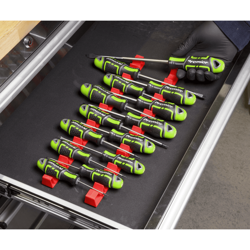 Sealey Tool Storage 2pc Screwdriver Rack-SR01 5054511961386 SR01 - Buy Direct from Spare and Square