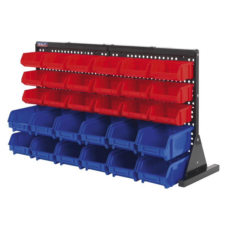 Sealey Tool Storage 30 Bin Bench Mounting Storage System-TPS1218 5054511367546 TPS1218 - Buy Direct from Spare and Square