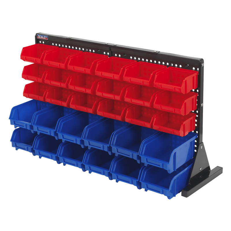 Sealey Tool Storage 30 Bin Bench Mounting Storage System-TPS1218 5054511367546 TPS1218 - Buy Direct from Spare and Square