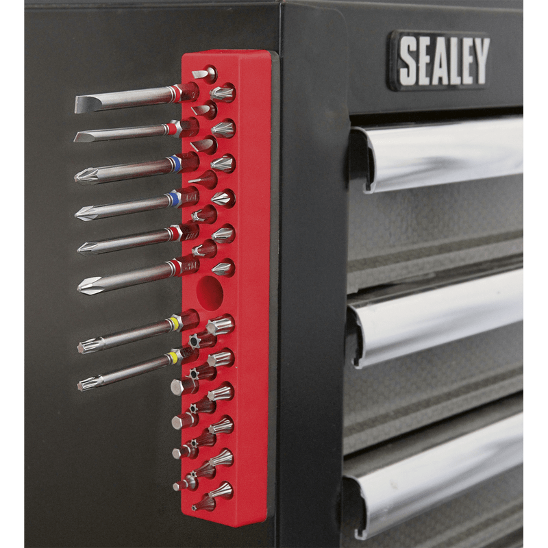 Sealey Tool Storage 36 Bit Capacity Magnetic Bit Holder-BH36 5051747784031 BH36 - Buy Direct from Spare and Square