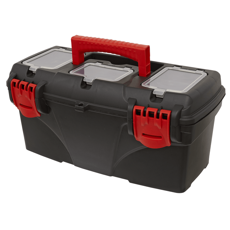 Sealey Tool Storage 410mm Toolbox with Tote Tray-AP410 5054630206801 AP410 - Buy Direct from Spare and Square