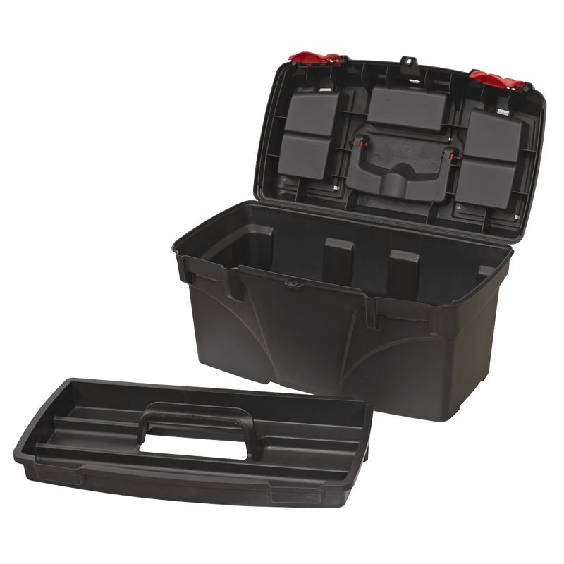 Sealey Tool Storage 430mm Toolbox with Tote Tray-AP430 5054630206597 AP430 - Buy Direct from Spare and Square