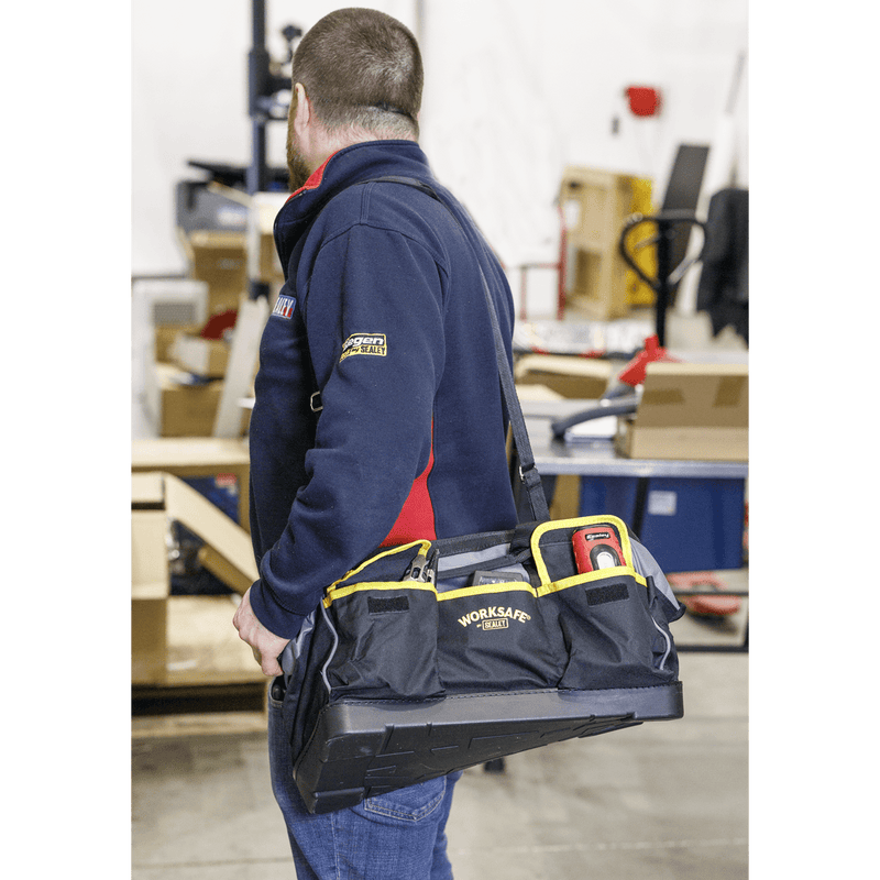 Sealey Tool Storage 440mm Worksafe® Tool Bag-WTTB19 5055257203082 WTTB19 - Buy Direct from Spare and Square