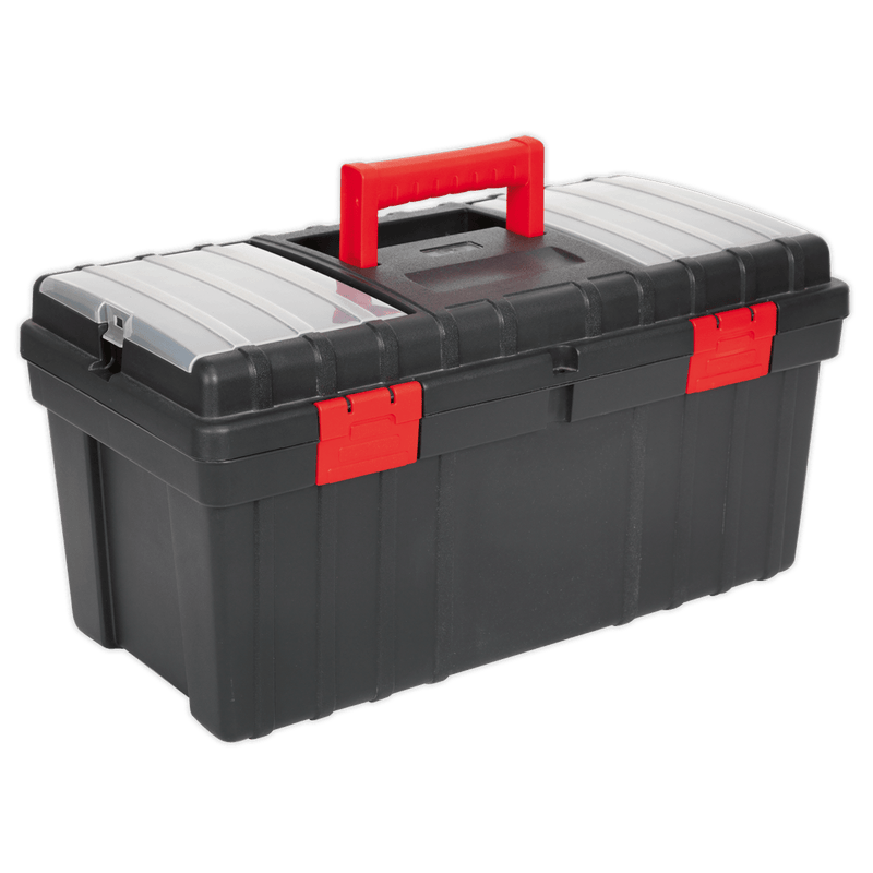 Sealey Tool Storage 490mm Toolbox with Tote Tray-AP490 5051747776531 AP490 - Buy Direct from Spare and Square