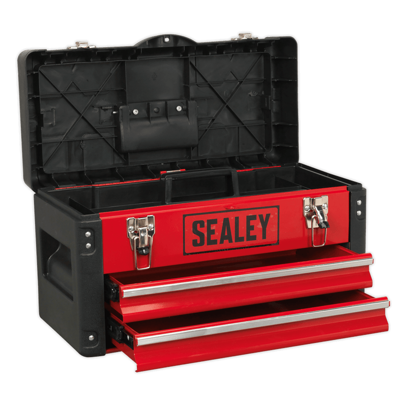 Sealey Tool Storage 500mm 2 Drawer Toolbox-AP547 5054511185065 AP547 - Buy Direct from Spare and Square