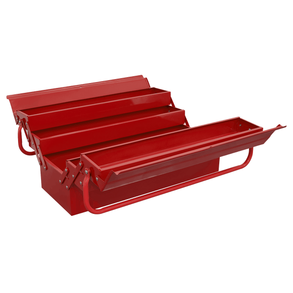 Sealey Tool Storage 530mm 4 Tray Cantilever Toolbox-AP521 5054630093074 AP521 - Buy Direct from Spare and Square