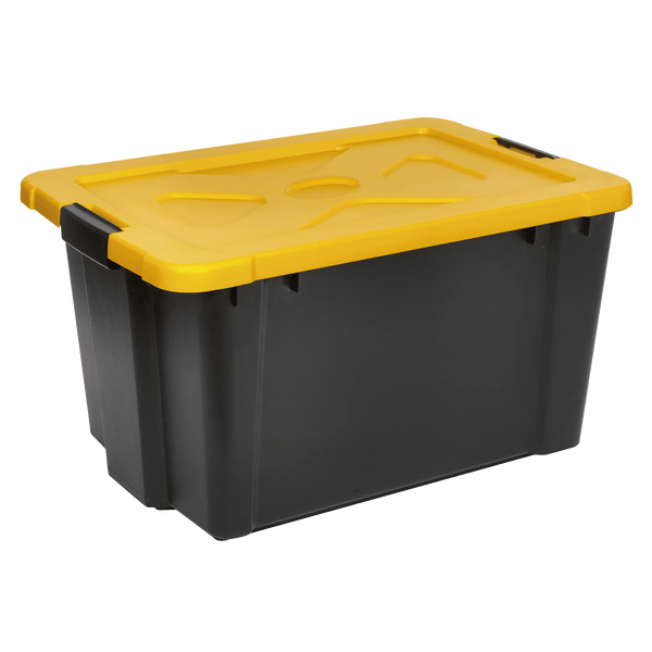 Sealey Tool Storage 54L Composite Stackable Storage Box with Lid-APB54 5051747780965 APB54 - Buy Direct from Spare and Square