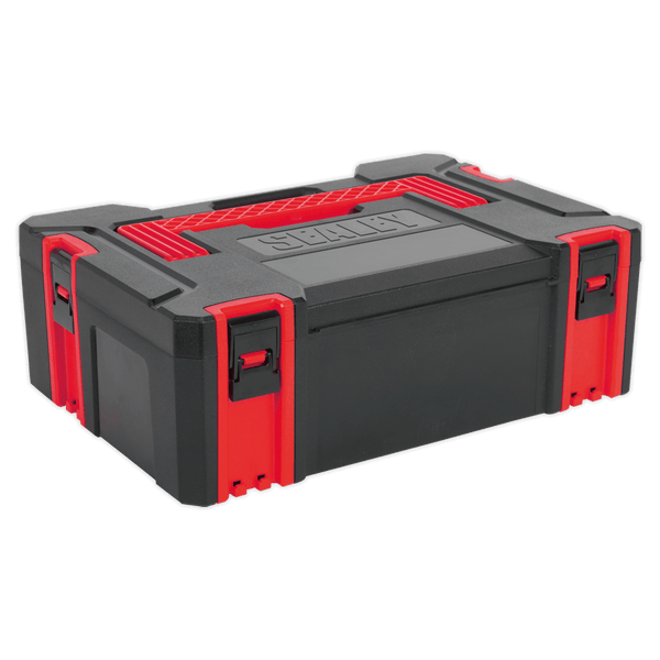 Sealey Tool Storage Medium ABS Stackable Click Together Toolbox-AP8150 5051747862326 AP8150 - Buy Direct from Spare and Square