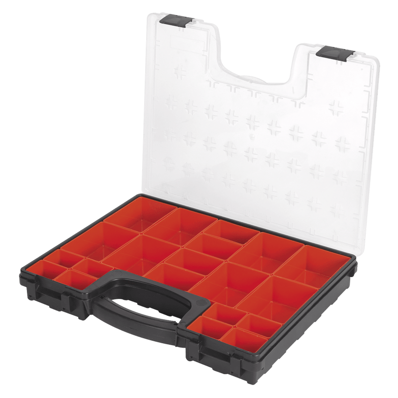 Sealey Tool Storage Parts Storage Case with 20 Removable Compartments-APAS2R 5051747598867 APAS2R - Buy Direct from Spare and Square