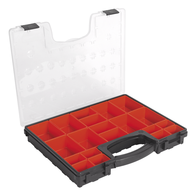 Sealey Tool Storage Parts Storage Case with 20 Removable Compartments-APAS2R 5051747598867 APAS2R - Buy Direct from Spare and Square