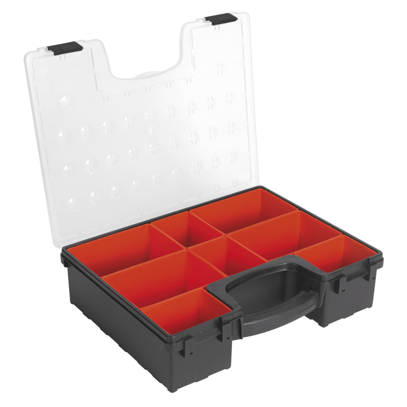 Sealey Tool Storage Parts Storage Case with 8 Removable Compartments-APAS3R 5051747598874 APAS3R - Buy Direct from Spare and Square
