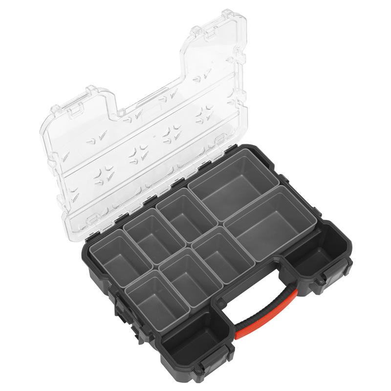 Sealey Tool Storage Parts Storage Case with Fixed & Removable Compartments-APAS10R 5054630206658 APAS10R - Buy Direct from Spare and Square