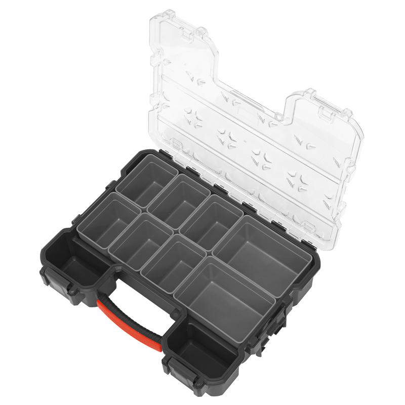 Sealey Tool Storage Parts Storage Case with Fixed & Removable Compartments-APAS10R 5054630206658 APAS10R - Buy Direct from Spare and Square