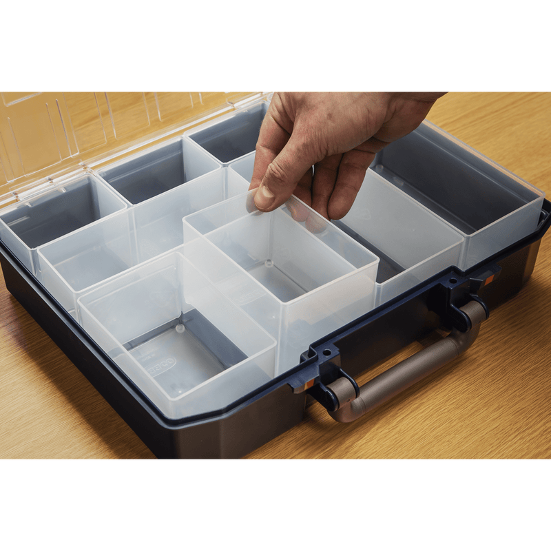Sealey Tool Storage Professional Large Compartment Case-APAS10RC 5054630218040 APAS10RC - Buy Direct from Spare and Square